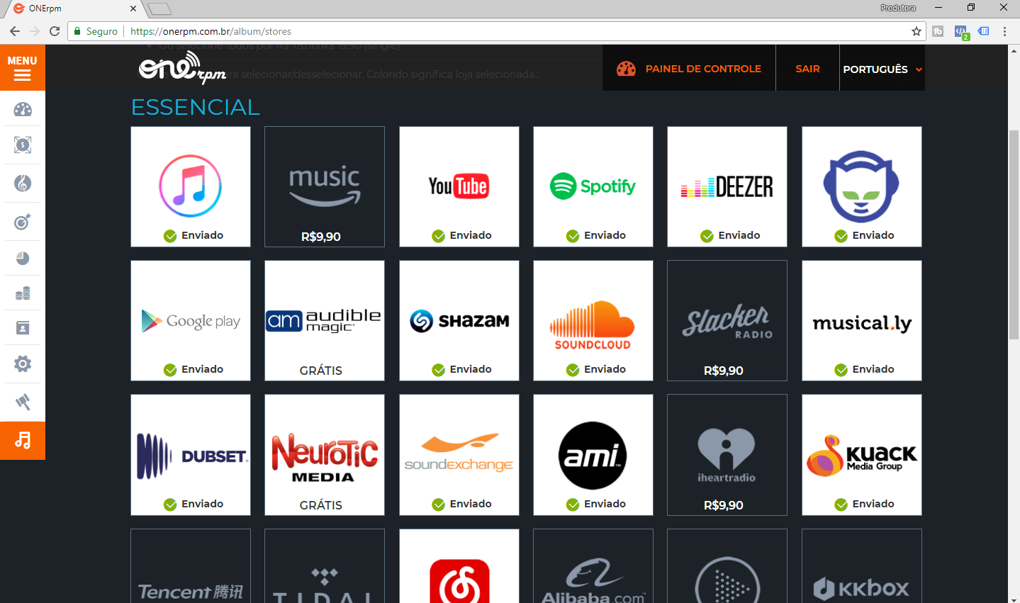 colocar sua música no spotify